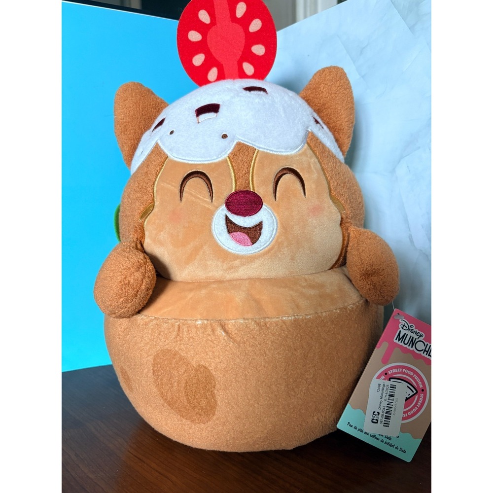 Disney Munchlings Street‎ Food Fusion Dale Falafel Pita Plush T2498 13"